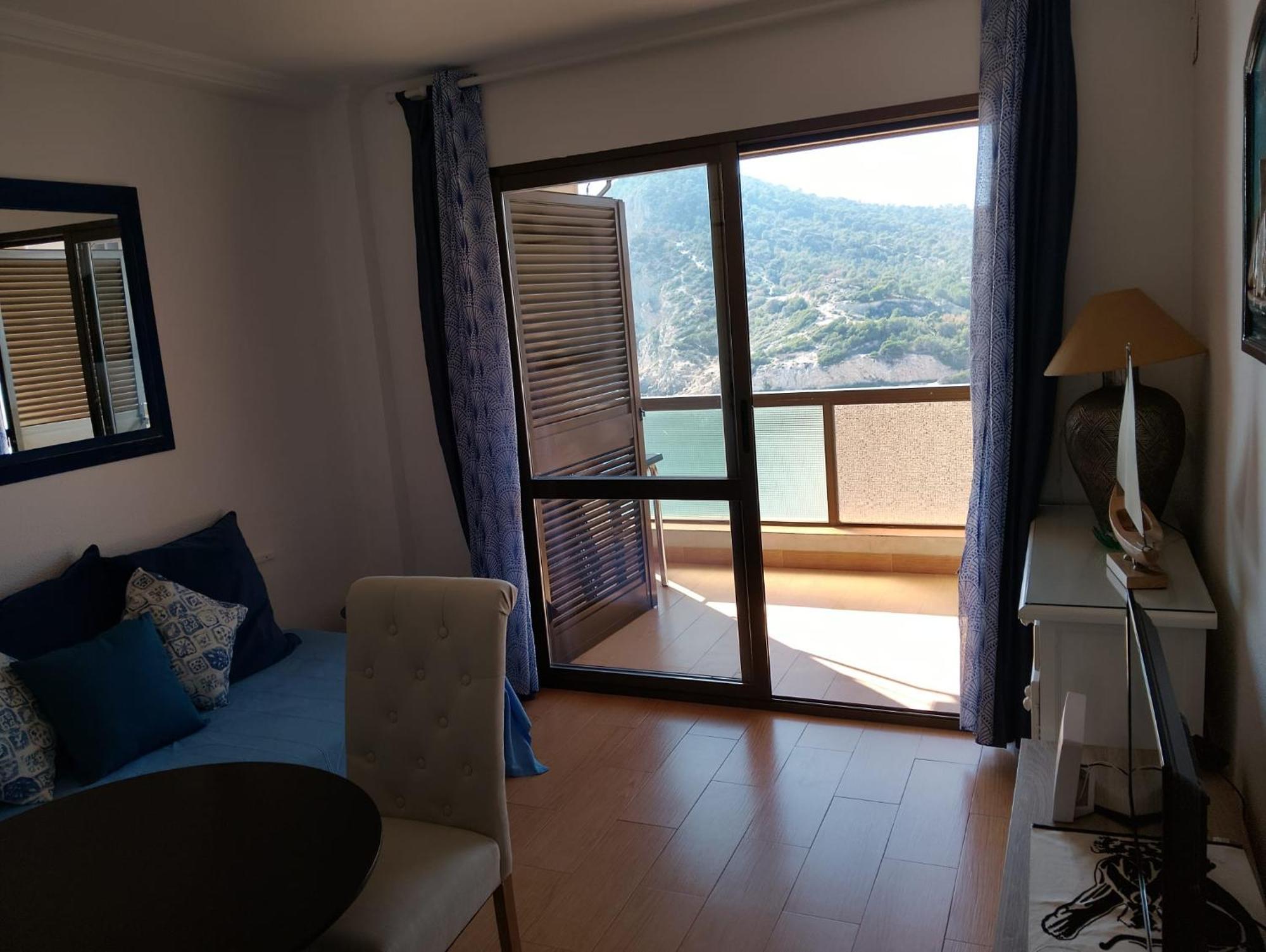 Apartamento En Cala De Finestrat Bagian luar foto